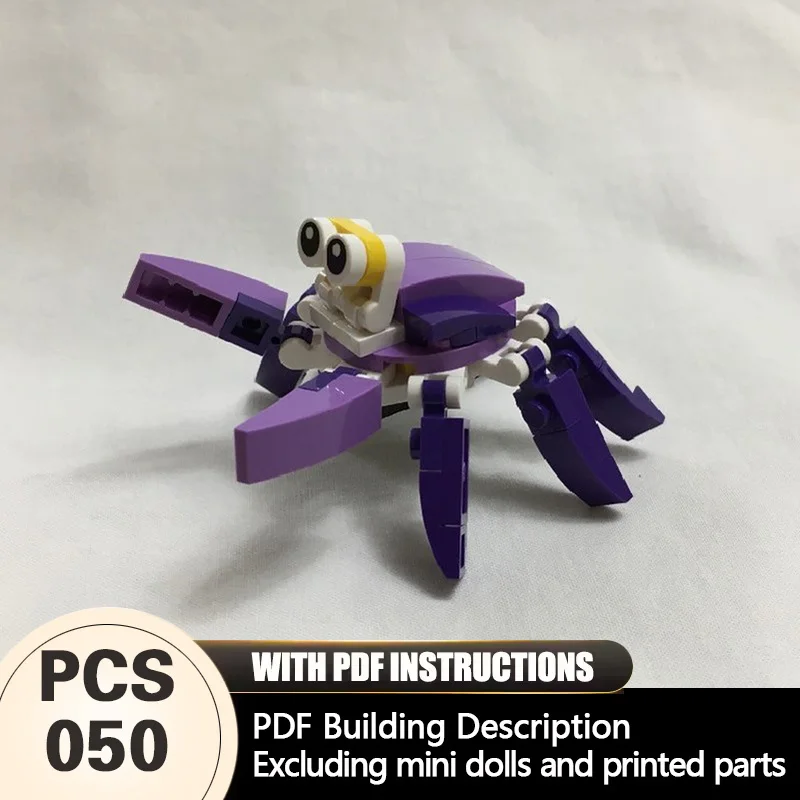 Creators Animal Series Model MOC Building Bricks Purple Crab Modular Technology Gifts Holiday Assemble Children Toys Suit
Creators Animal Series Model MOC Building Bricks Purple Crab Modular Technology Gifts Holiday Assemble Children Toys Suit