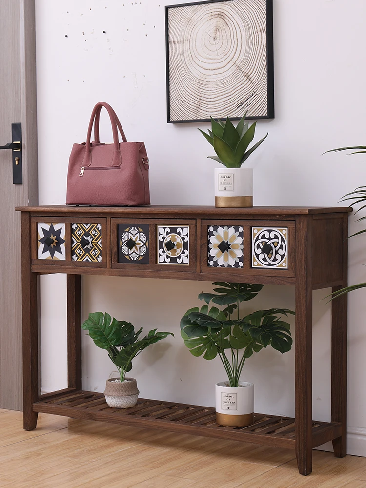 Simple living room flower rack storage rack, floor mounted narrow edge cabinet, wall facing long table
Simple living room flower rack storage rack, floor mounted narrow edge cabinet, wall facing long table