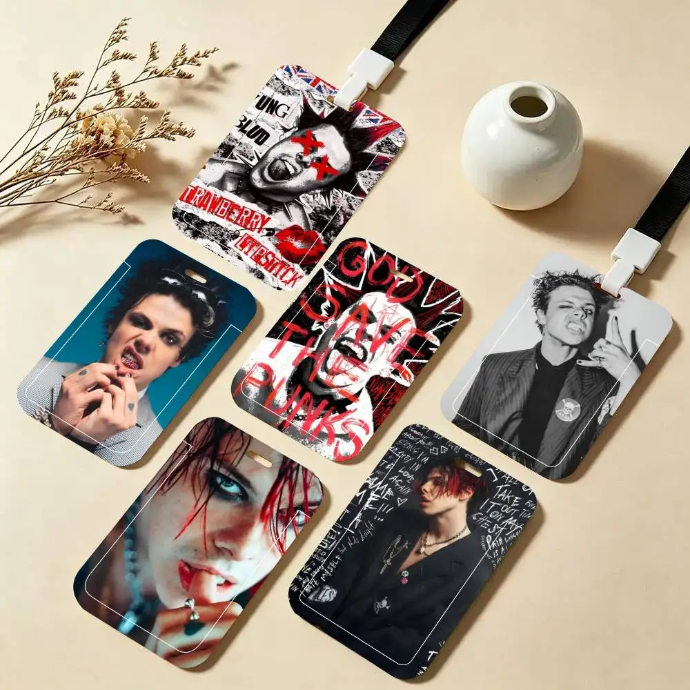 Y-Yungblud Hot Singer ID Card Holder Neck Strap Pendant Door Badge Holder Lanyards Keychain Work Credential
Y-Yungblud Hot Singer ID Card Holder Neck Strap Pendant Door Badge Holder Lanyards Keychain Work Credential