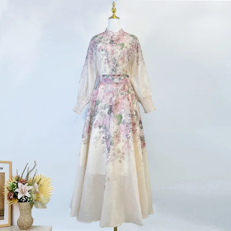 Real Shot Elegant Retro Sleeve Single-Breasted Top High Waist Big Hem Skirt Suit
Real Shot Elegant Retro Sleeve Single-Breasted Top High Waist Big Hem Skirt Suit