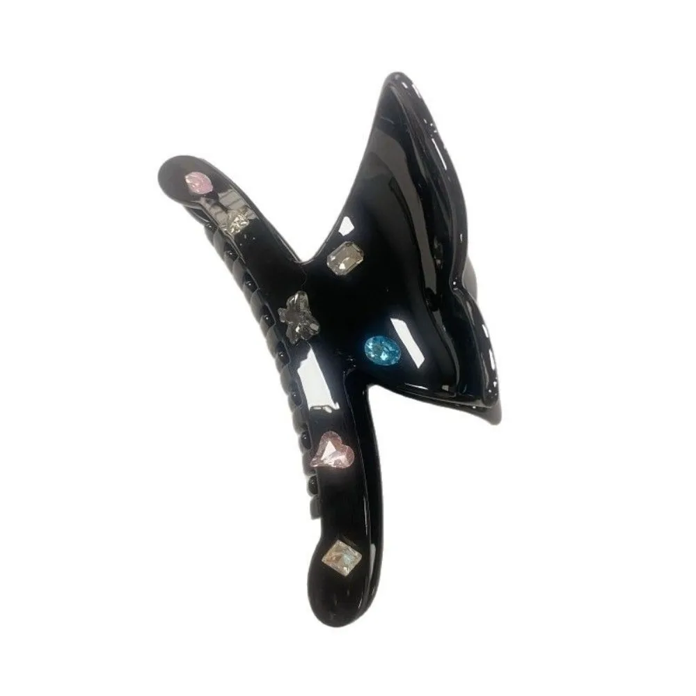 Acetic Acid Butterfly Hair Claw Shiny Love Rhinestone Grab Clip Korean Style Hair Accessories Large Shark Clip Ladies
Acetic Acid Butterfly Hair Claw Shiny Love Rhinestone Grab Clip Korean Style Hair Accessories Large Shark Clip Ladies