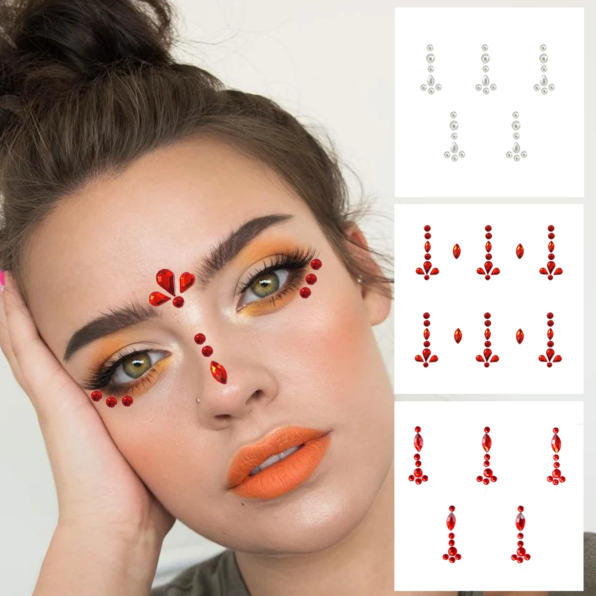 Face Gems Temporary Tattoos Eyes Body Rhinestones Crystals Jewelry Makeup Sticker Glitter Bindi Dots Tears Jewels Halloween Rave
Face Gems Temporary Tattoos Eyes Body Rhinestones Crystals Jewelry Makeup Sticker Glitter Bindi Dots Tears Jewels Halloween Rave