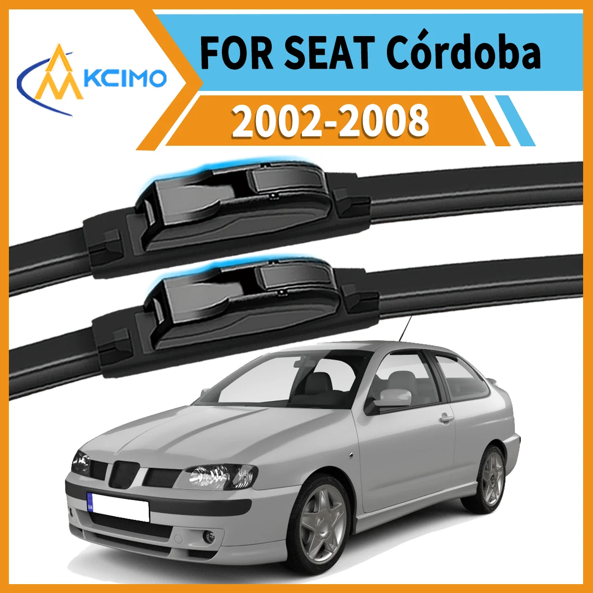 Premium 2-Pack Wiper Blades For SEAT Córdoba 6L 2002–2008 All-Weather Reliability Reduced Streaking Enhanced Driver Visibility
Premium 2-Pack Wiper Blades For SEAT Córdoba 6L 2002–2008 All-Weather Reliability Reduced Streaking Enhanced Driver Visibility