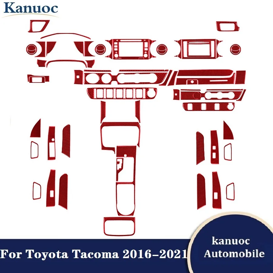 Red Carbon Fiber Stickers For Toyota Tacoma 2016 2017 2018 2019 2020 2021 Car Interior Decorative Accessories Cover Trim
Red Carbon Fiber Stickers For Toyota Tacoma 2016 2017 2018 2019 2020 2021 Car Interior Decorative Accessories Cover Trim