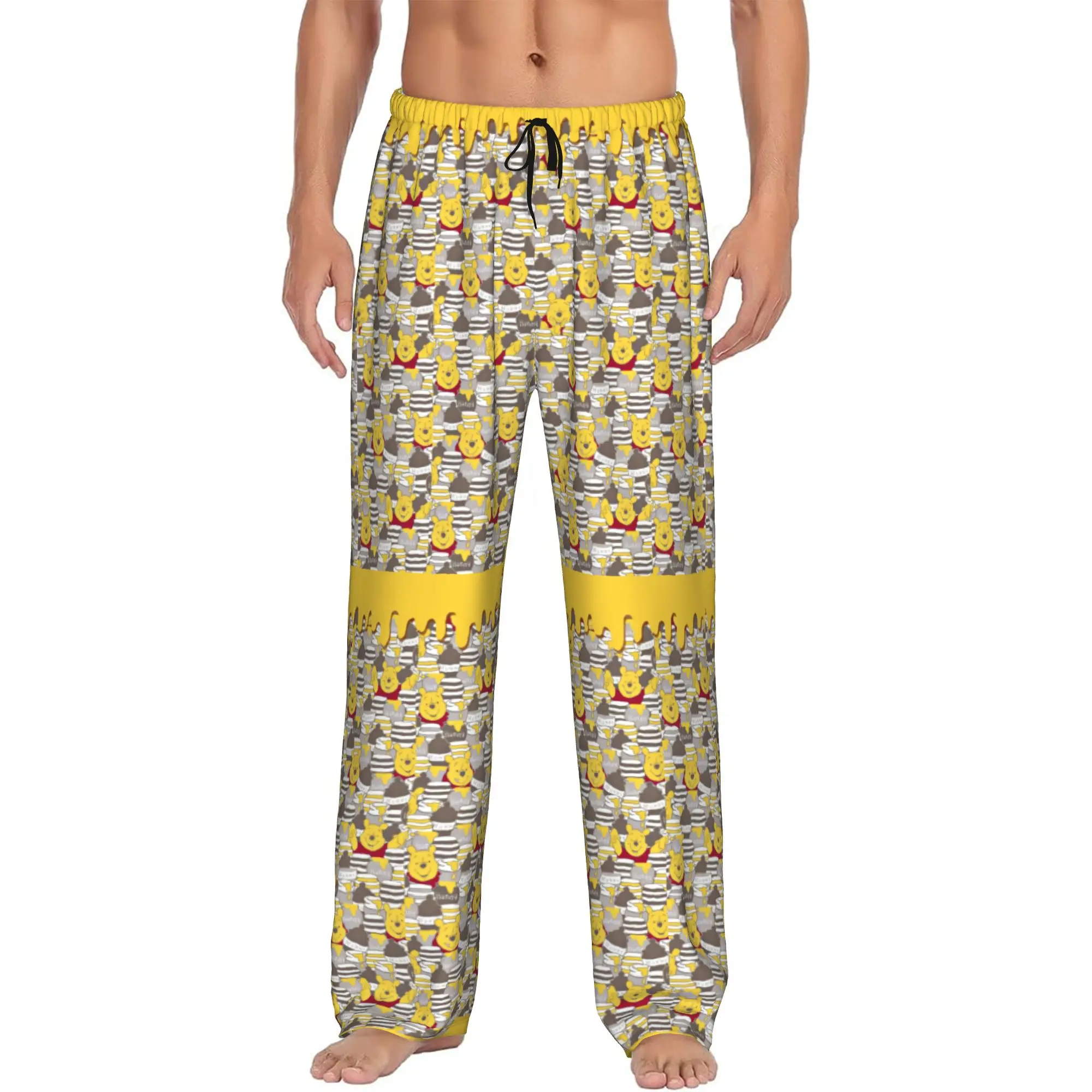 Custom Print Men's W-Winnie Anime The Pooh Pajama Pants Sleepwear Sleep Lounge Bottoms with Pockets
Custom Print Men's W-Winnie Anime The Pooh Pajama Pants Sleepwear Sleep Lounge Bottoms with Pockets