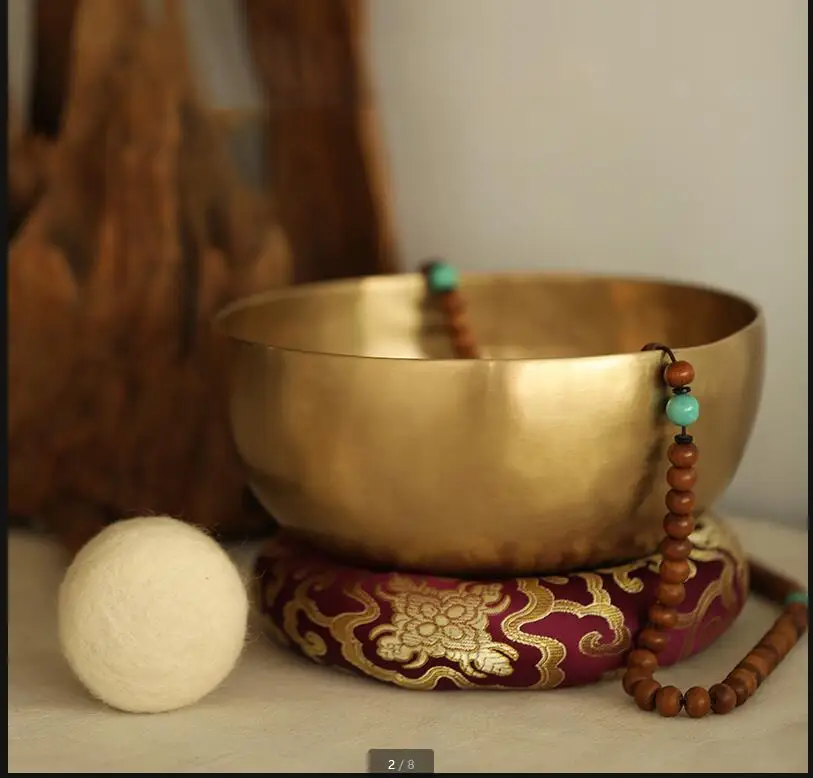 Nepalese Handmade Copper Bowl Singing Bowls Buddha Sound Yoga Meditate Sanskrit Tibetan Sacrifice Buddhist Supplies
Nepalese Handmade Copper Bowl Singing Bowls Buddha Sound Yoga Meditate Sanskrit Tibetan Sacrifice Buddhist Supplies