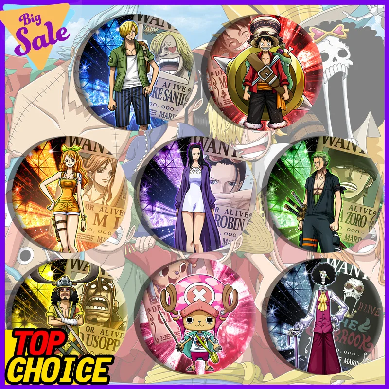 Цельный Луффи Зоро Санджи, жестяной значок, круглое портативное зеркало, аксессуары для косплея в стиле аниме, подарок для фанатов, коллекция товаров
Цельный Луффи Зоро Санджи, жестяной значок, круглое портативное зеркало, аксессуары для косплея в стиле аниме, подарок для фанатов, коллекция товаров