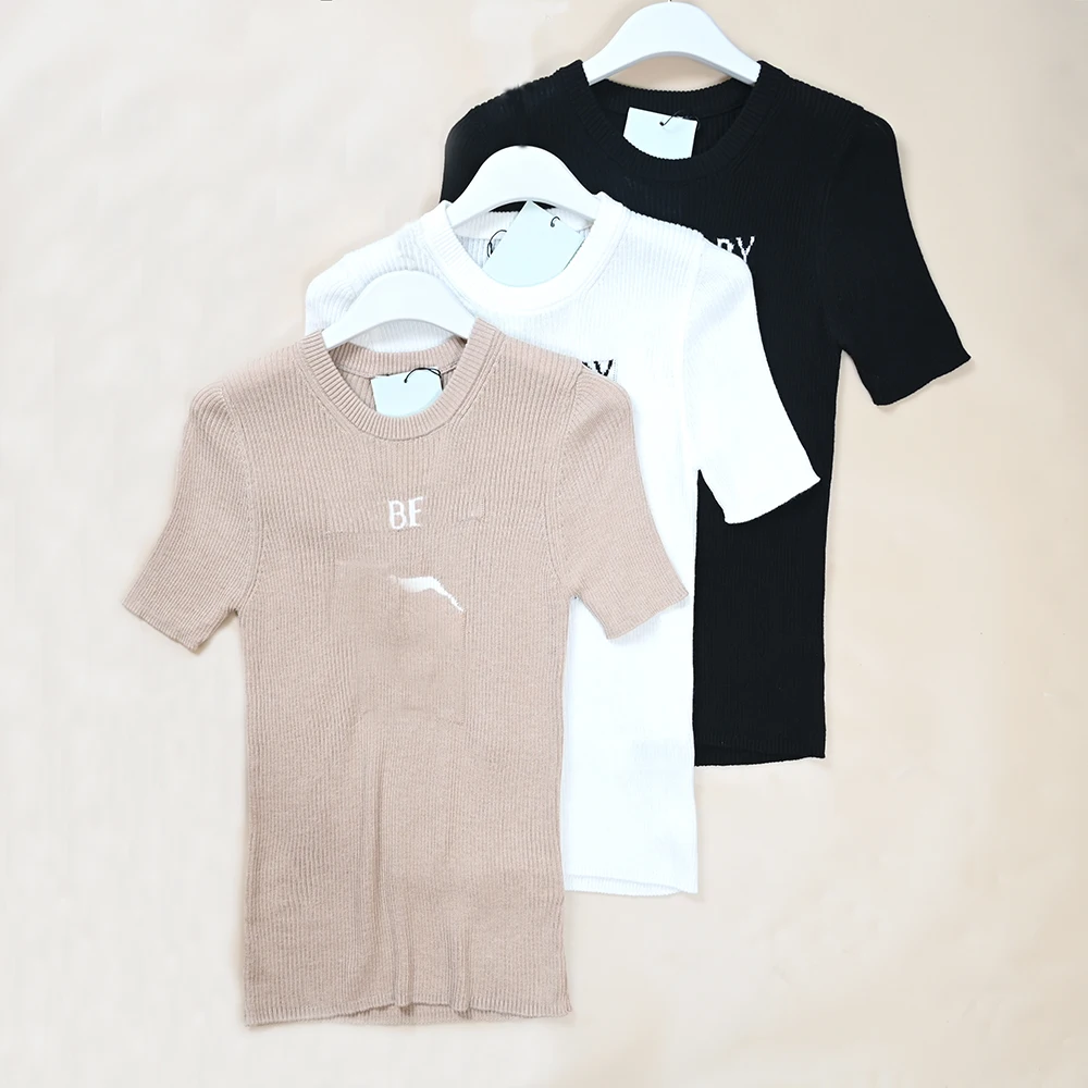 Spring Summer New Sle Women's round Ne Slim Fit ort Sve Knitted Sweater Overhead Knitwear Faionable Casual Top
Spring Summer New Sle Women's round Ne Slim Fit ort Sve Knitted Sweater Overhead Knitwear Faionable Casual Top