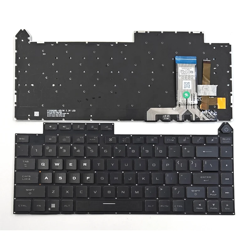 New For Asus ROG Strix G16 G614 G614J G614JU G614JV G614JZ / ROG Strix SCAR 16 G634 G634J G634JY Laptop Keyboard US RGB Backlit
New For Asus ROG Strix G16 G614 G614J G614JU G614JV G614JZ / ROG Strix SCAR 16 G634 G634J G634JY Laptop Keyboard US RGB Backlit