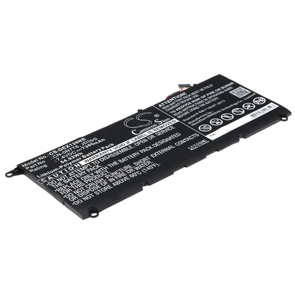 Li-Polymer Notebook, Laptop Battery for DELL, 7.4V, 7300mAh, Compatible Models: XPS 13 2015 9343,XPS 13 9343,XPS13D-9343-5508G
Li-Polymer Notebook, Laptop Battery for DELL, 7.4V, 7300mAh, Compatible Models: XPS 13 2015 9343,XPS 13 9343,XPS13D-9343-5508G
