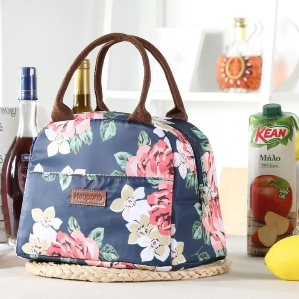 Outdoor Storage Flower Color Picnic Bags Handbag Pattern Portable Insulated Lunch Bag Thermal Insulated Oxford Cloth Home
Outdoor Storage Flower Color Picnic Bags Handbag Pattern Portable Insulated Lunch Bag Thermal Insulated Oxford Cloth Home