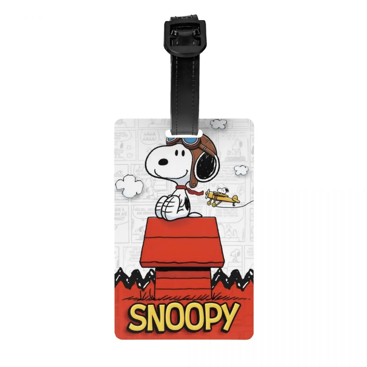 Пользовательская милая мультяшная багажная бирка S-Snoopys с именной картой, конфиденциальная обложка, идентификационная этикетка для дорожной сумки, чемодана
Пользовательская милая мультяшная багажная бирка S-Snoopys с именной картой, конфиденциальная обложка, идентификационная этикетка для дорожной сумки, чемодана