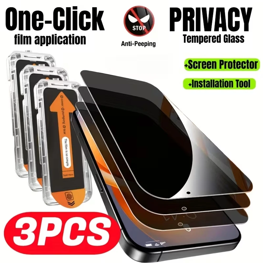 3Pcs Privacy Screen Protectors For Samsung A56 A36 A35 A25 A16 A26 A17 A34 A55 A15 A24 A23 A32 A52S A05 Tempered Glass One click
3Pcs Privacy Screen Protectors For Samsung A56 A36 A35 A25 A16 A26 A17 A34 A55 A15 A24 A23 A32 A52S A05 Tempered Glass One click