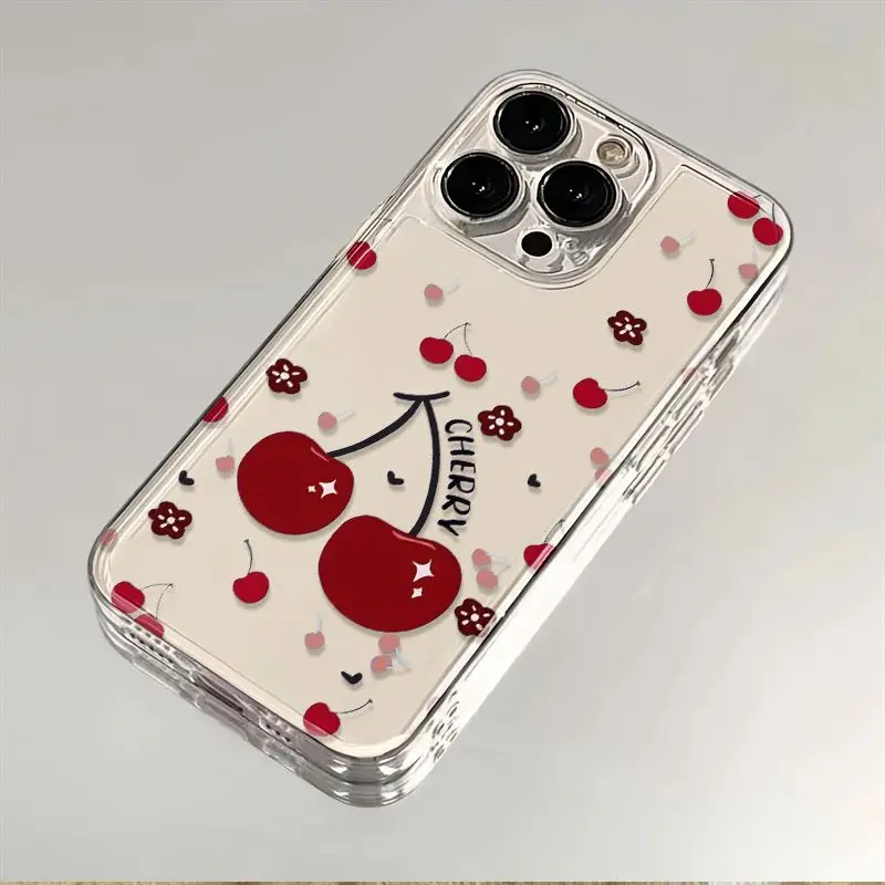 Small Cherry Phone Case For iPhone 17 Pro Max Air X XR XS Max 7 8 Plus 16e 15 14 13 Mini 12 11 Fashion Soft Back Cover Y2K
Small Cherry Phone Case For iPhone 17 Pro Max Air X XR XS Max 7 8 Plus 16e 15 14 13 Mini 12 11 Fashion Soft Back Cover Y2K