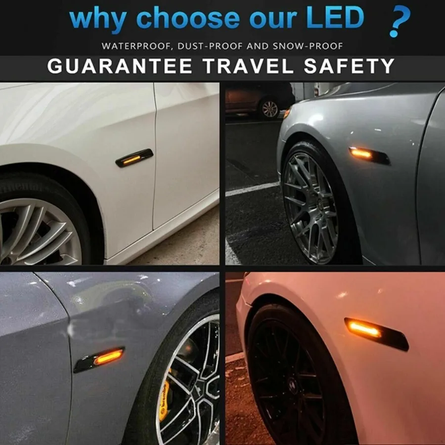 SMOKE LENS светодиодный боковой габаритный фонарь на крыло указатель поворота для BMW E90 E91 E92 E93
SMOKE LENS светодиодный боковой габаритный фонарь на крыло указатель поворота для BMW E90 E91 E92 E93