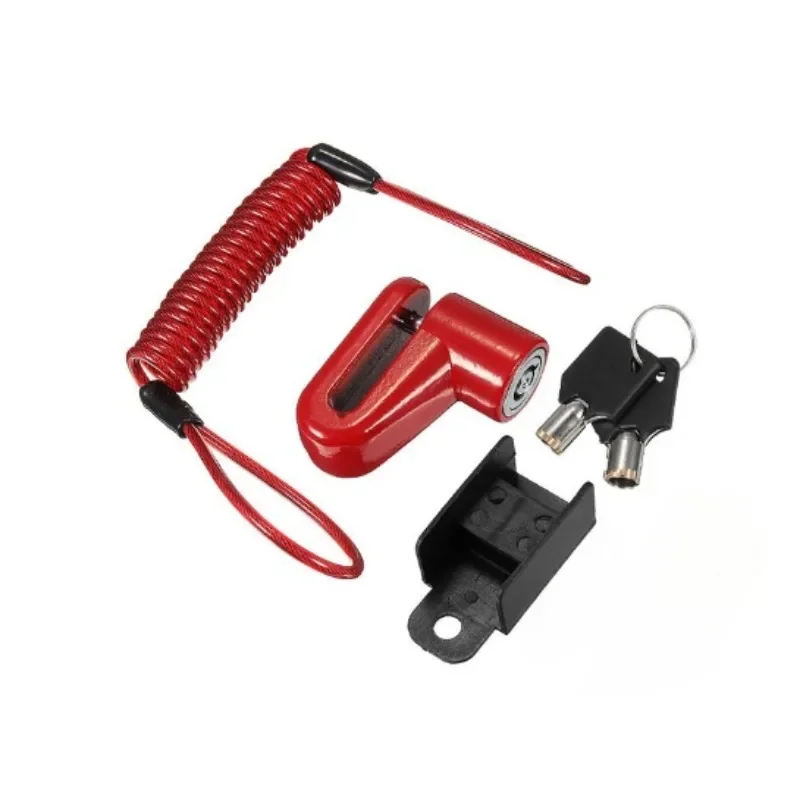 Замок дисковых тормозов со стальной проволокой для Xiaomi M365 1S Pro, универсальная защита для электрического скутера, аксессуары для защиты от кражи
Замок дисковых тормозов со стальной проволокой для Xiaomi M365 1S Pro, универсальная защита для электрического скутера, аксессуары для защиты от кражи