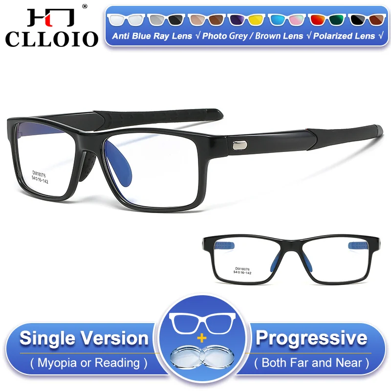 CLLOIO Lightweight Sporty Myopia Photochromic Eyeware Men Outdoor Fishing UV Protection Progressive Prescription Reading Glasses
CLLOIO Lightweight Sporty Myopia Photochromic Eyeware Men Outdoor Fishing UV Protection Progressive Prescription Reading Glasses