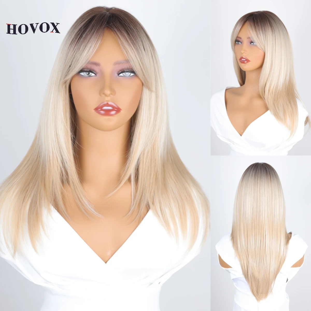 HOVOX коричневый, золотой, женские длинные прямые волосы, модный и модный женский парик из синтетического высокотемпературного волокна
HOVOX коричневый, золотой, женские длинные прямые волосы, модный и модный женский парик из синтетического высокотемпературного волокна