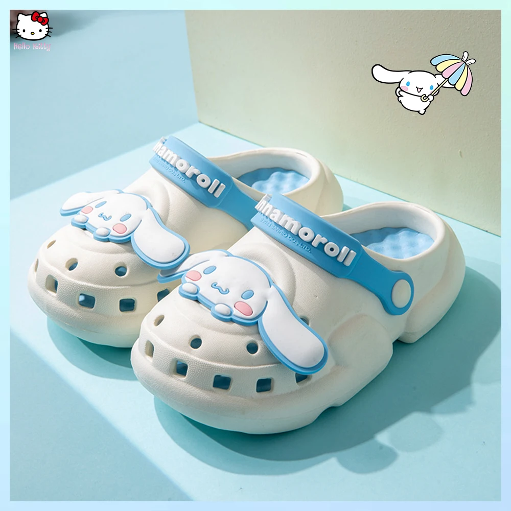 Sanrios Anime Kids Slippers Cinnamoroll Kuromi Girls Kawaii Summer Sandals Home Slippers Cute Garden Cave Sandals Beach Shoes
Sanrios Anime Kids Slippers Cinnamoroll Kuromi Girls Kawaii Summer Sandals Home Slippers Cute Garden Cave Sandals Beach Shoes