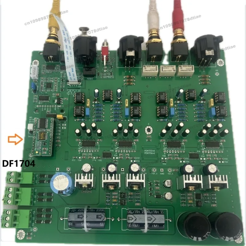 PCM1702 * 4 Balanced Version DAC Decoder, Finished Board DF with SM5847 Supports Up To 192k
PCM1702 * 4 Balanced Version DAC Decoder, Finished Board DF with SM5847 Supports Up To 192k
