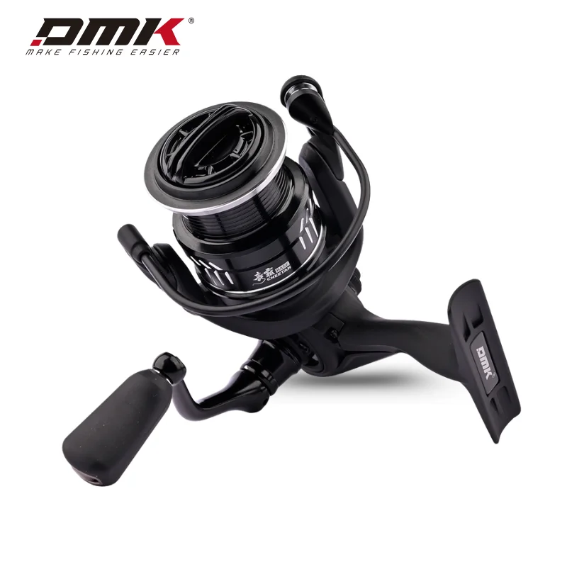 DMK Cheetah Spinning Reel 800/1000/2500/5000 9+1BB 4-12kg Max Drag Freshwater Saltwater Fishing Reel
DMK Cheetah Spinning Reel 800/1000/2500/5000 9+1BB 4-12kg Max Drag Freshwater Saltwater Fishing Reel