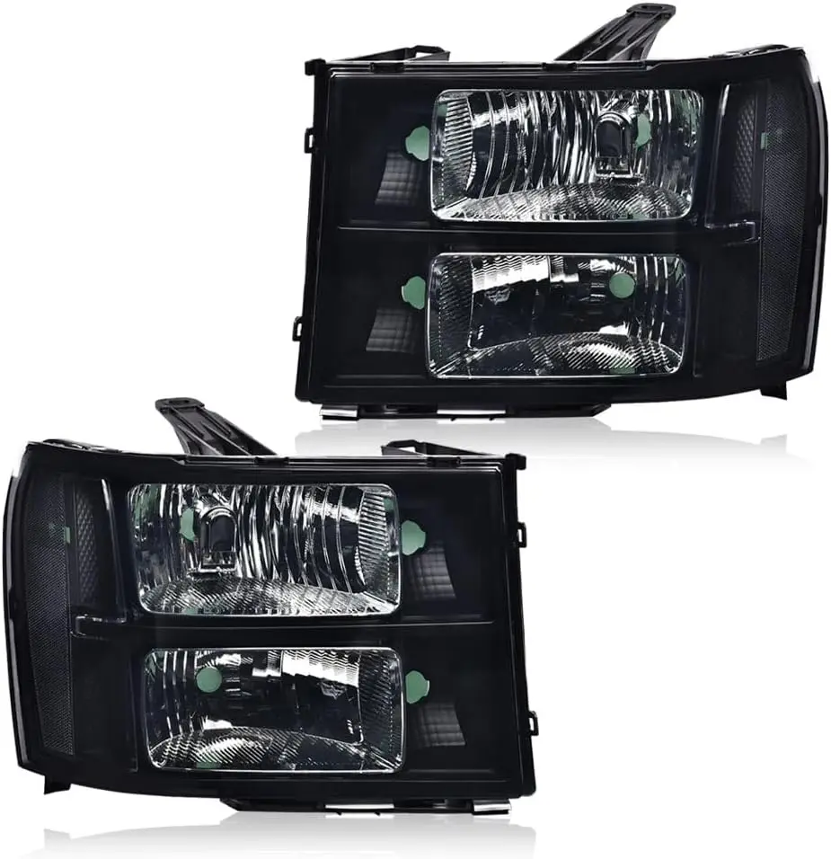 Фара в сборе, совместимая с GMC Sierra 1500 2007-2013, подходит для фар 07-14 GMC Sierra 2500HD 3500HD, дымовые линзы, черные
Фара в сборе, совместимая с GMC Sierra 1500 2007-2013, подходит для фар 07-14 GMC Sierra 2500HD 3500HD, дымовые линзы, черные