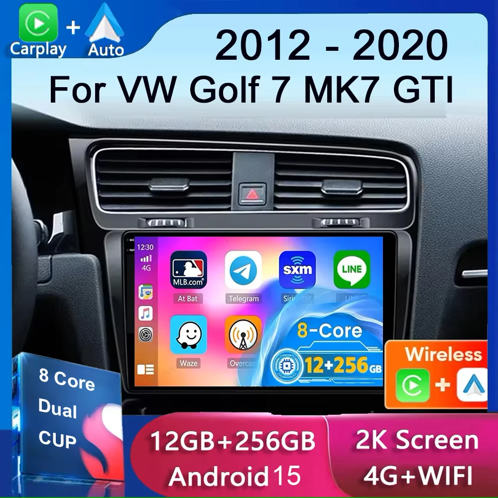 Android 15 для Volkswagen Golf 7 2012-2020 Автомобильный радиоприемник Видео Аудиоплеер Навигация GPS Carplay Bluetooth 5G Wi-Fi Без 2din DVD
Android 15 для Volkswagen Golf 7 2012-2020 Автомобильный радиоприемник Видео Аудиоплеер Навигация GPS Carplay Bluetooth 5G Wi-Fi Без 2din DVD
