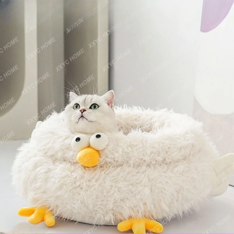 Cat Nest Four Seasons Universal Removable and Washable Cat Sleeping Mat Winter Warm Deep Sleep
Cat Nest Four Seasons Universal Removable and Washable Cat Sleeping Mat Winter Warm Deep Sleep