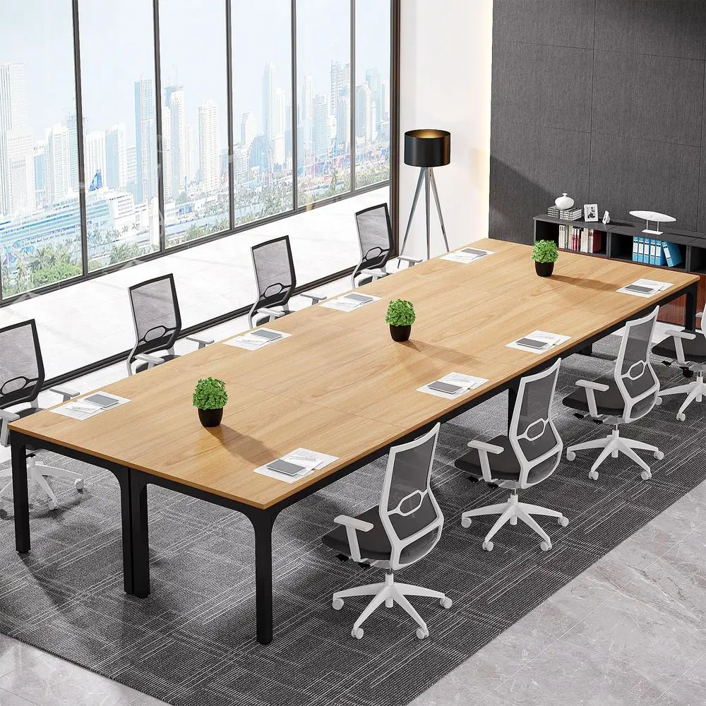 78.74Inch Conference Table Set,13FT Conference Room Table, Large Rectangle Meeting Seminar Tables Set,Long Business Tables Chai
78.74Inch Conference Table Set,13FT Conference Room Table, Large Rectangle Meeting Seminar Tables Set,Long Business Tables Chai