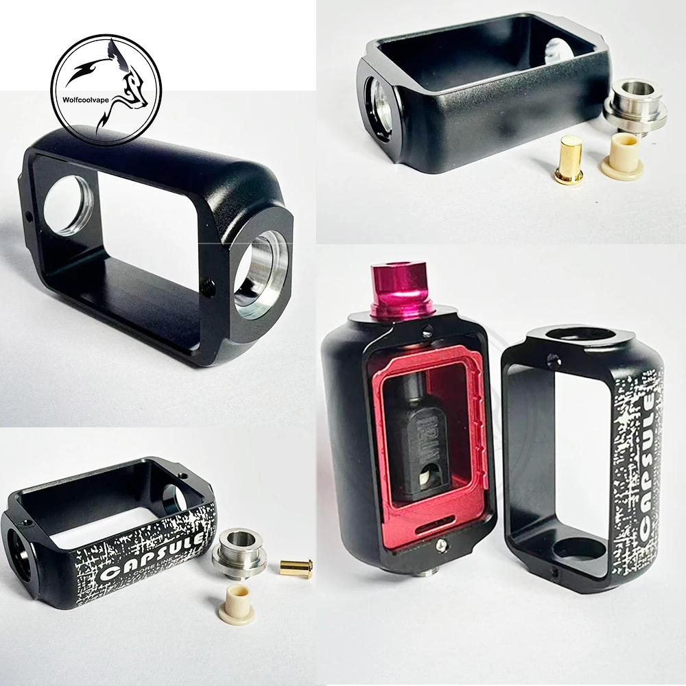 Wolfcoolvape Capsule Vape Replacement Boro Tank to 510 Adapter RBA Bridge Tank Atomizer for box mod vape kit
Wolfcoolvape Capsule Vape Replacement Boro Tank to 510 Adapter RBA Bridge Tank Atomizer for box mod vape kit