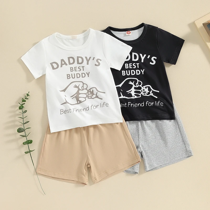 0-3Years Toddler Baby Boys Summer Outfits Casual Short Sleeve Letter Hand Print Tops and Drawstring Shorts 2pcs Clothes Sets
0-3Years Toddler Baby Boys Summer Outfits Casual Short Sleeve Letter Hand Print Tops and Drawstring Shorts 2pcs Clothes Sets