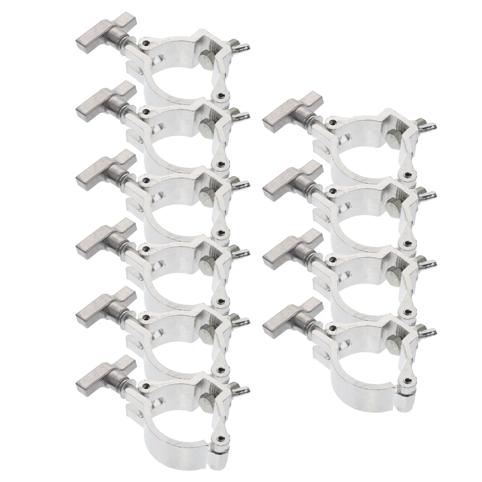 10 Pcs Lamp Hooks Durable Aluminum Alloy Sturdy Replacement Truss Clamps for Stage Lighting Practical Hanging Accessories
10 Pcs Lamp Hooks Durable Aluminum Alloy Sturdy Replacement Truss Clamps for Stage Lighting Practical Hanging Accessories