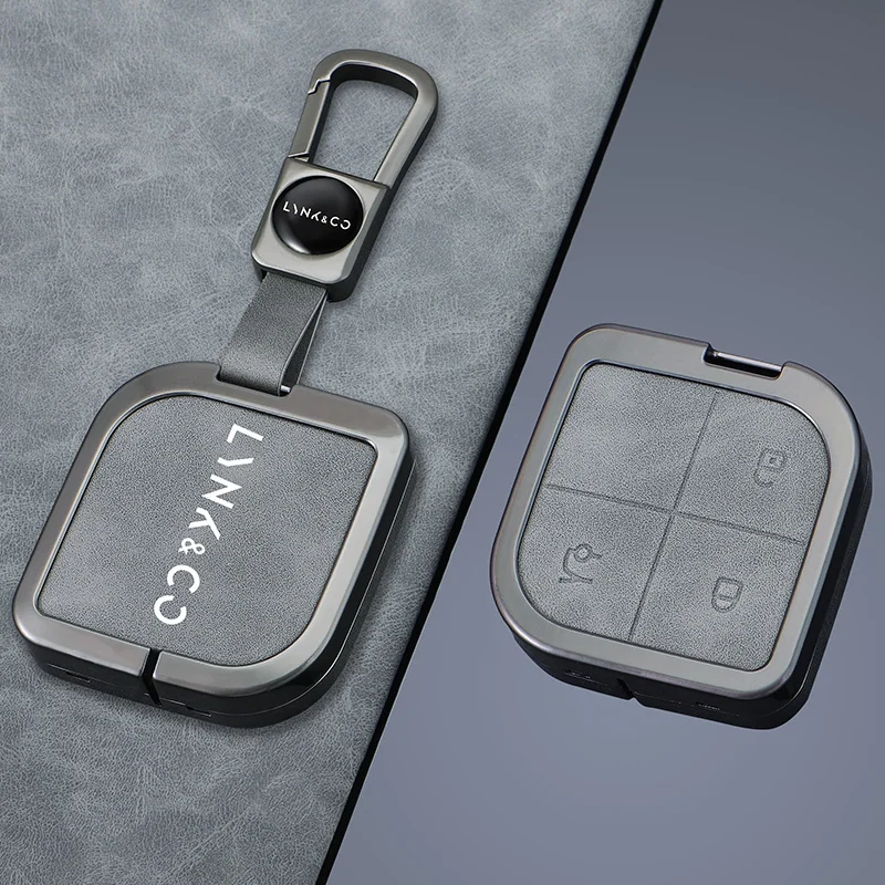 Zinc Alloy Car Smart Remote Key Case Cover Protection Holder Shell Fob For LYNK&CO 08 2022 2024 Auto Keyless Keychain Accessorie
Zinc Alloy Car Smart Remote Key Case Cover Protection Holder Shell Fob For LYNK&CO 08 2022 2024 Auto Keyless Keychain Accessorie