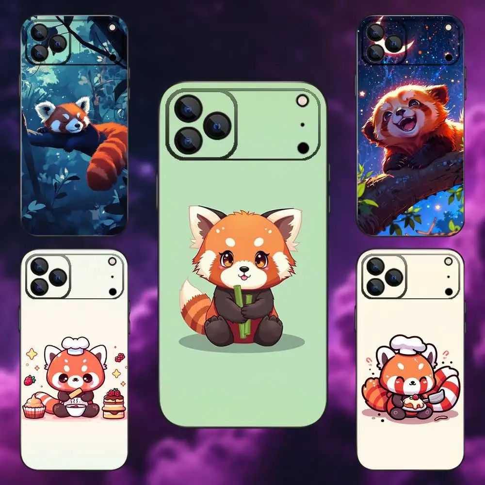 Red Panda Cute Cartoon Phone Case For iPhone 17,16,15,14,13,12,11,Pro Max,XSX,,XR,SE,Mini,8,7,Soft Silicone Black Cover
Red Panda Cute Cartoon Phone Case For iPhone 17,16,15,14,13,12,11,Pro Max,XSX,,XR,SE,Mini,8,7,Soft Silicone Black Cover