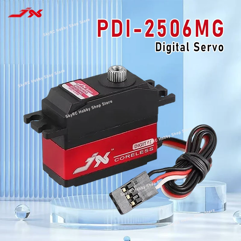 JX Servo PDI-2506MG 6.6KG Metal Gear Digital Coreless Servo For RC Car RC 450 500 Helicopter Fixed-wing Airplane
JX Servo PDI-2506MG 6.6KG Metal Gear Digital Coreless Servo For RC Car RC 450 500 Helicopter Fixed-wing Airplane