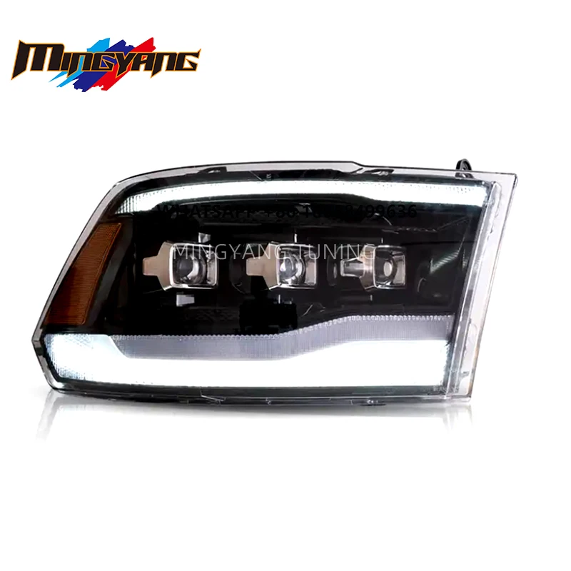 Factory Direct Sale Auto Led 3lens Car Lamp for Dodge Ram 2009-2018 Head Lamp Head Light
Factory Direct Sale Auto Led 3lens Car Lamp for Dodge Ram 2009-2018 Head Lamp Head Light