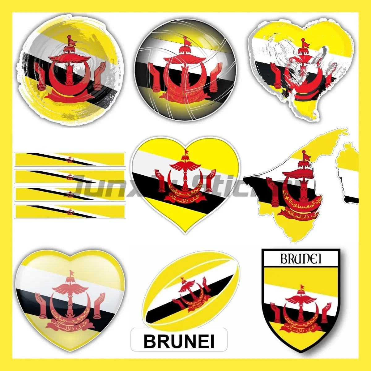 Brunei Stickers Motorcycle Vinyl Car Accessories Laptop Sticker Car Bumper Decal Bike Moto Tuning Car Stickers customizable
Brunei Stickers Motorcycle Vinyl Car Accessories Laptop Sticker Car Bumper Decal Bike Moto Tuning Car Stickers customizable