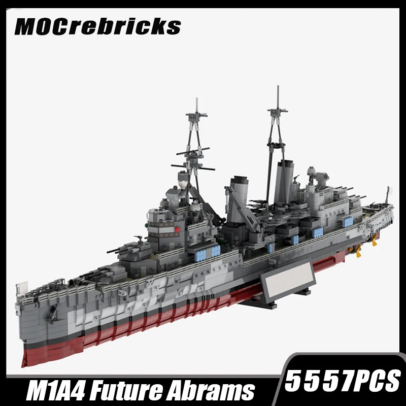 WW2 Military Boats Warship HMS Belfast 1939 Refit Cruiser Large War Weapons Birkc DIY Model Set DIY Toys for Kid Birthday Gifts
WW2 Military Boats Warship HMS Belfast 1939 Refit Cruiser Large War Weapons Birkc DIY Model Set DIY Toys for Kid Birthday Gifts