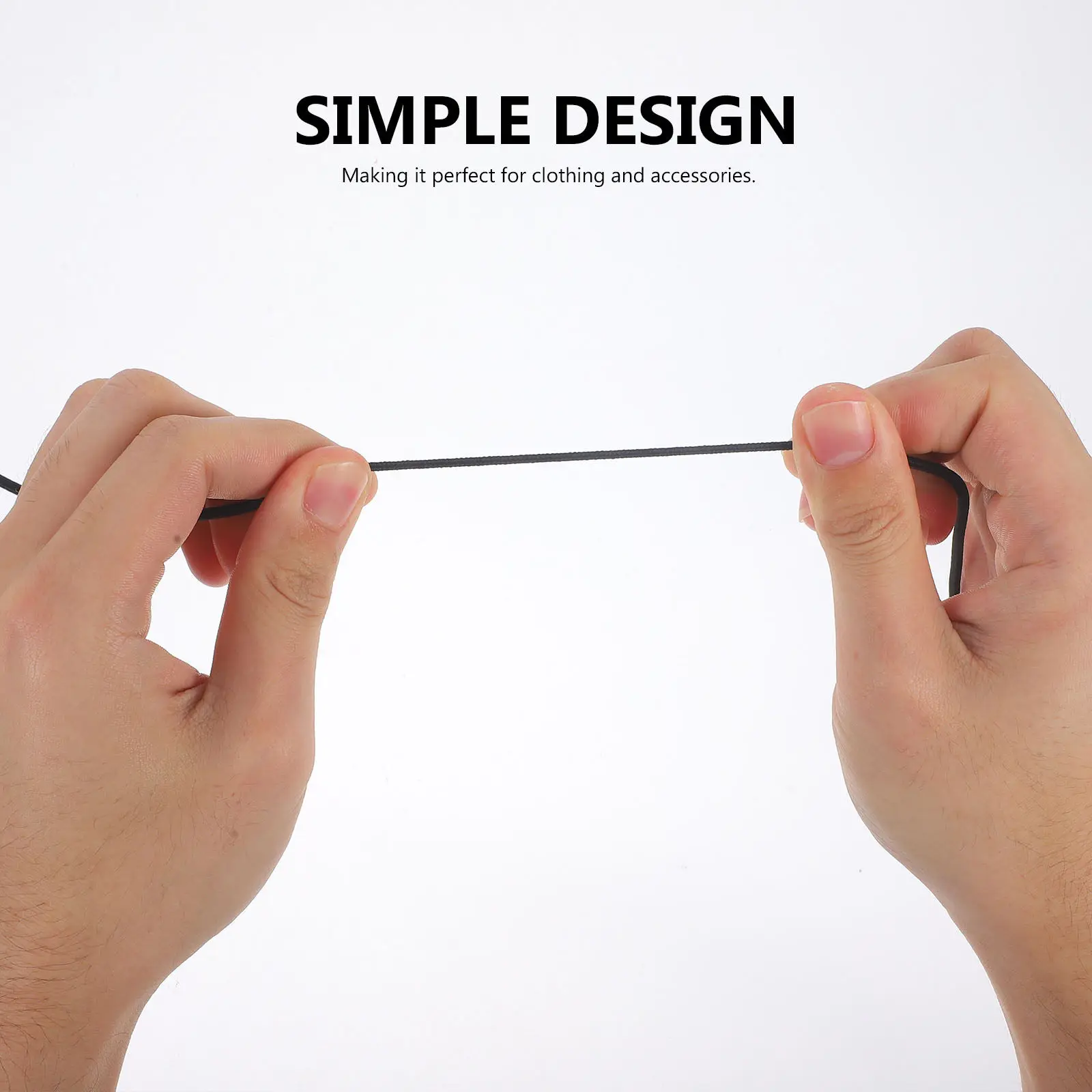 Elastic Band Round Slim Waist Stretch Cord Nonrestrictive Waistband Elastic Rope for Pants Hair DIY Clothes Accessories
Elastic Band Round Slim Waist Stretch Cord Nonrestrictive Waistband Elastic Rope for Pants Hair DIY Clothes Accessories
