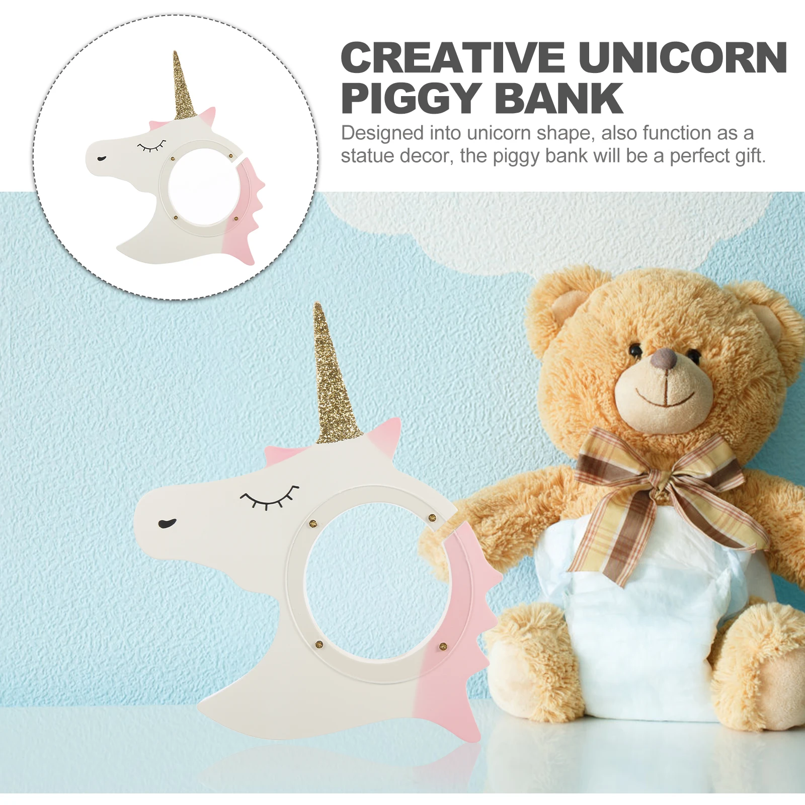 Household Piggy Bank Decoration Office Kids Gifts Banks for Acrylic Cute Coin Money
Household Piggy Bank Decoration Office Kids Gifts Banks for Acrylic Cute Coin Money