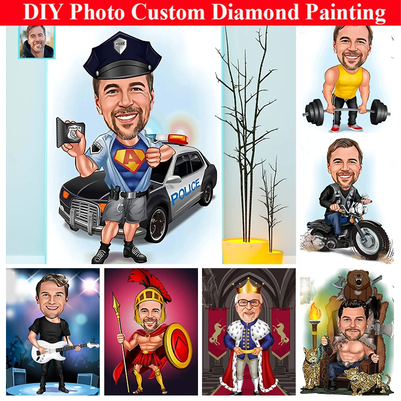 AI Creative Custom 5D Diamond Painting Funny Custom Picture Diamond Embroidery DIY Diamond Mosaic Home Decoration Birthday Gift
AI Creative Custom 5D Diamond Painting Funny Custom Picture Diamond Embroidery DIY Diamond Mosaic Home Decoration Birthday Gift