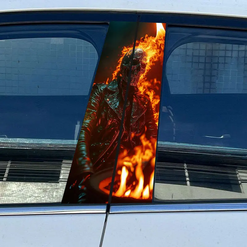 1PC Flame Skull Rider Car Stickers Auto B Pillar Waterproof Refit Car Styling Skeleton Decoration DIY Car Doors Pillar Decals
1PC Flame Skull Rider Car Stickers Auto B Pillar Waterproof Refit Car Styling Skeleton Decoration DIY Car Doors Pillar Decals