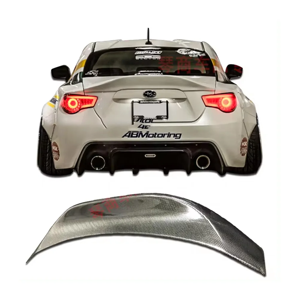 Черный спойлер в стиле крыла для 2013-2019 Toyota GT86 Subaru BRZ, задний спойлер из углеродного волокна, отделка багажника, наклейка
Черный спойлер в стиле крыла для 2013-2019 Toyota GT86 Subaru BRZ, задний спойлер из углеродного волокна, отделка багажника, наклейка