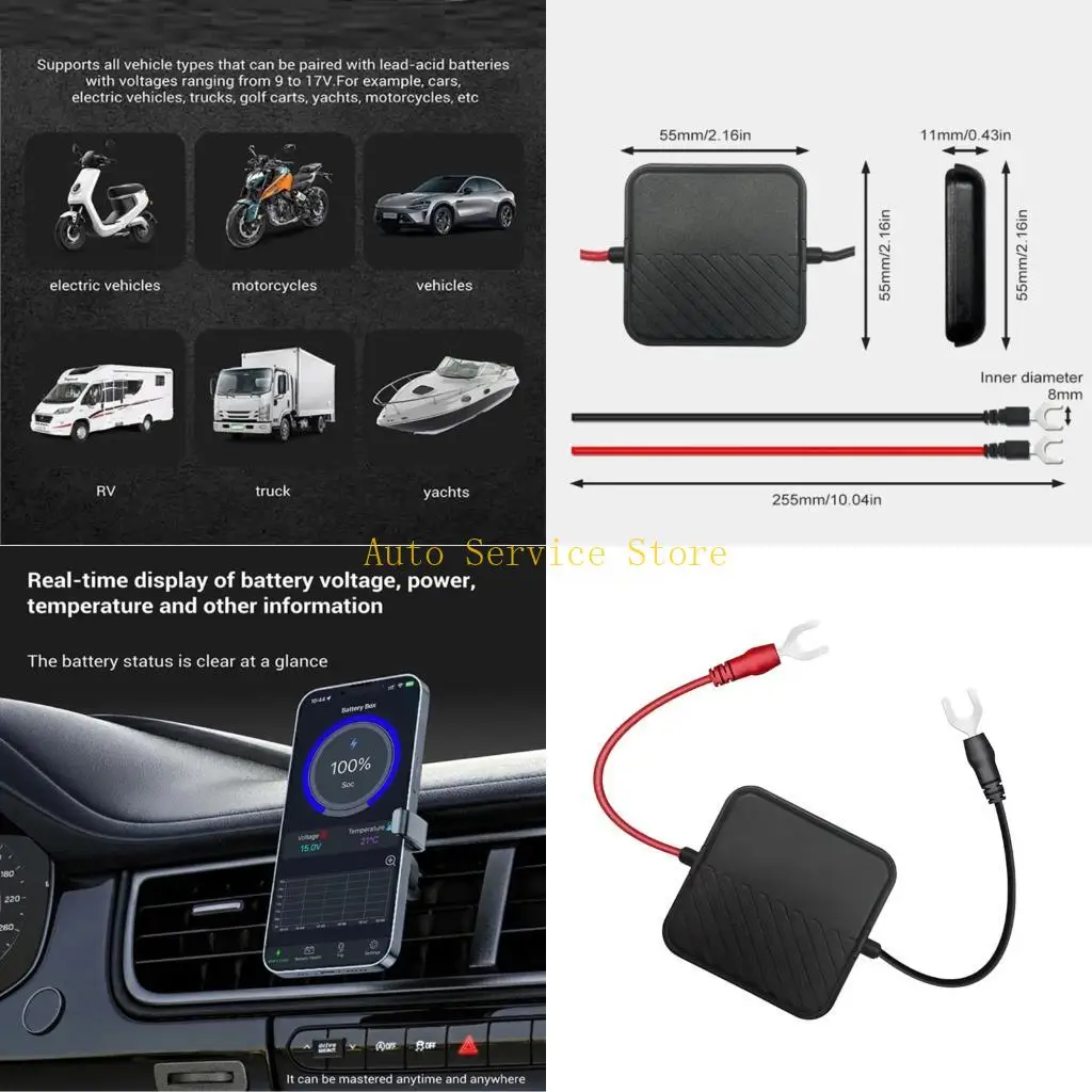 462A BM9 Car Battery Tester Tool Battery Health Analyser for Charge Detection
462A BM9 Car Battery Tester Tool Battery Health Analyser for Charge Detection