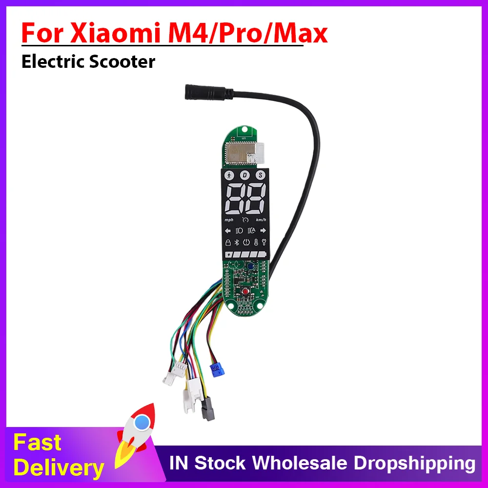 Electric Scooter Parts Electric Scooter Dashboard Circuit Board PCB Clear Display for Xiaomi M4/Pro/Max Electric Scooter
Electric Scooter Parts Electric Scooter Dashboard Circuit Board PCB Clear Display for Xiaomi M4/Pro/Max Electric Scooter