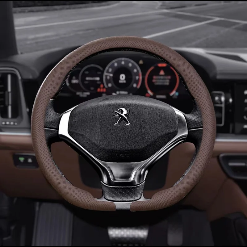Nappa Leather Car Steering Wheel Cover For Peugeot 107 108 206 207 208 301 307 308 406 407 408 508 607 106 3008 4008 5008 GT
Nappa Leather Car Steering Wheel Cover For Peugeot 107 108 206 207 208 301 307 308 406 407 408 508 607 106 3008 4008 5008 GT