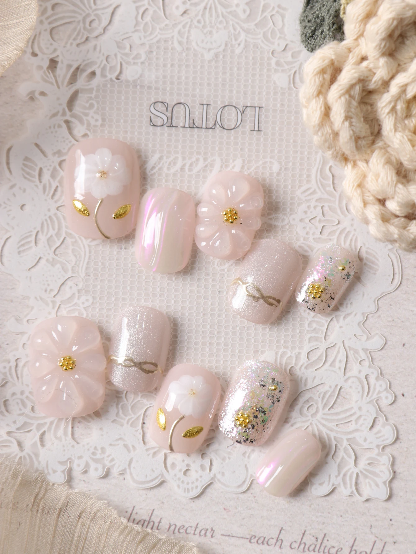 10Pcs Press on Nails Short Pink Flower White Acrylic Press on Fake Nails Includes 1 Sheet of Adhesive Tabs & 1 Pc Mini File
10Pcs Press on Nails Short Pink Flower White Acrylic Press on Fake Nails Includes 1 Sheet of Adhesive Tabs & 1 Pc Mini File