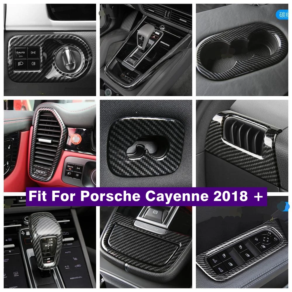 Water Cup Holder / Dashboard Air Conditioner Vent / Light Lamp Control Switch Button Cover Trim For Porsche Cayenne 2018 - 2023
Water Cup Holder / Dashboard Air Conditioner Vent / Light Lamp Control Switch Button Cover Trim For Porsche Cayenne 2018 - 2023