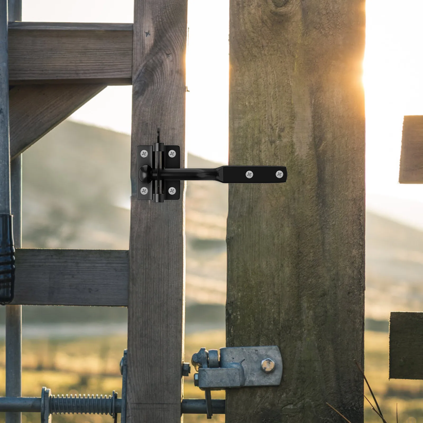 Fence Gate Door Locks Swing Outdoor Gates Wooden Iron Heavy Duty Baby Safety Secure Farm Gate Latches For Gates Fences
Fence Gate Door Locks Swing Outdoor Gates Wooden Iron Heavy Duty Baby Safety Secure Farm Gate Latches For Gates Fences