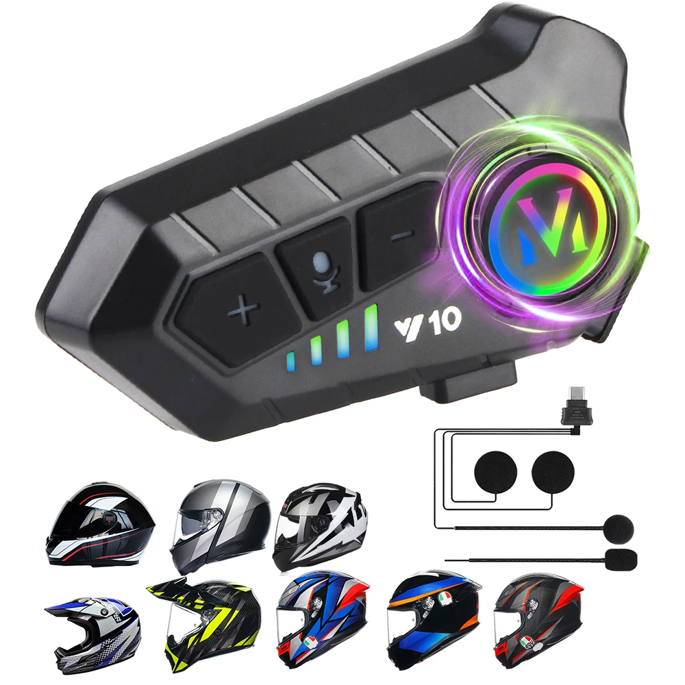 Helmet Headset Intelligent Noise Reduction 1000mAh Hands-free Bluetooth 5.3 Wireless Earphone Waterproof
Helmet Headset Intelligent Noise Reduction 1000mAh Hands-free Bluetooth 5.3 Wireless Earphone Waterproof